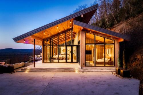 Natures Courtyard Ski Chalet | The Glass Frame - Peak Elegance & Luxury