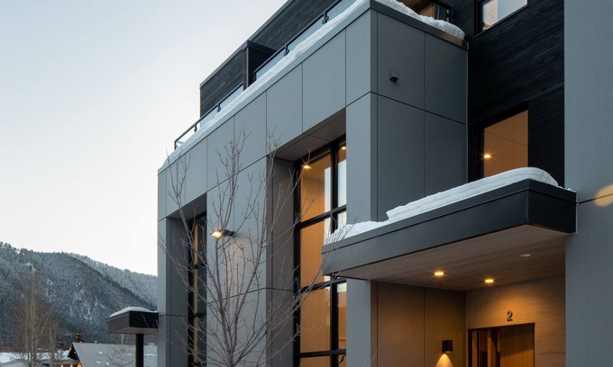 Jackson Hole House | The Glenwood Townhouse Private 5 Story Luxury Residence in Downtown Jackson!