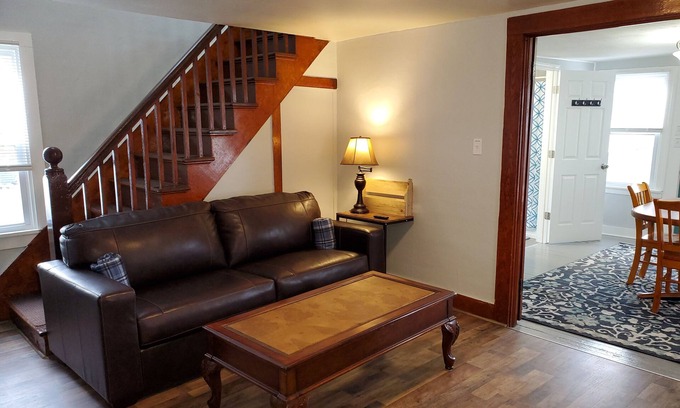 Seneca Falls Apartment | The Grape Vine Duplex