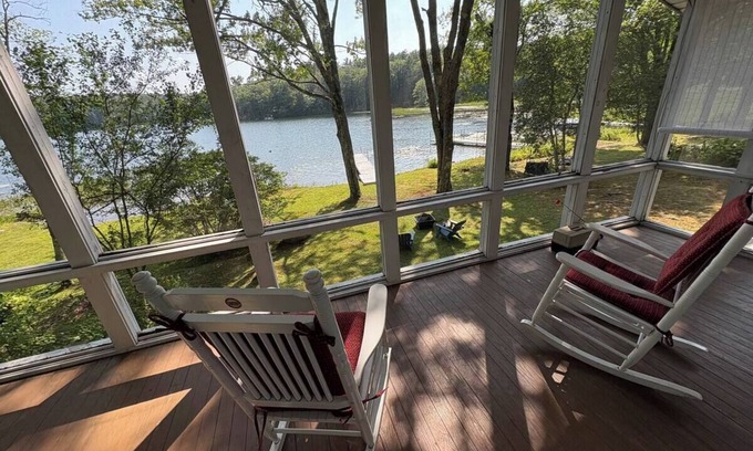 Kennebec House | The Heron Haus - Lakeside Escape in Belgrade Maine