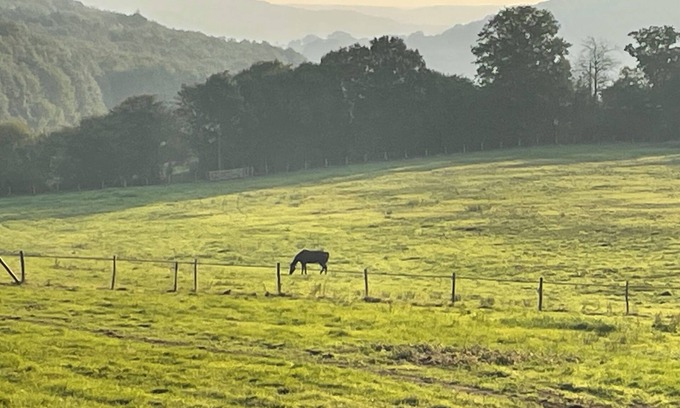 Colonard-Corubert House | The houses on the hill