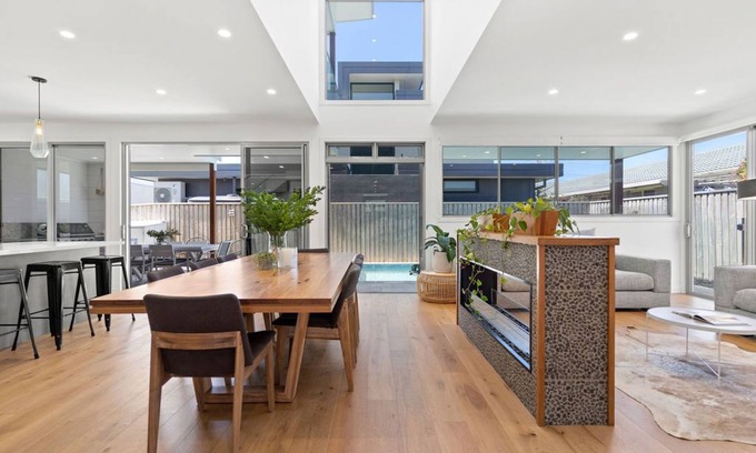 Lennox Head Apartment | The Lane is an opulent holiday home ideal for a family and friends retreat.