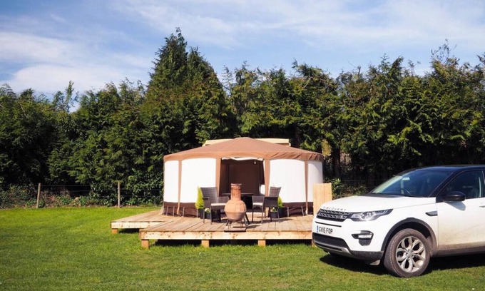 Emsworth House | The luxury yurt of the old dairy 1