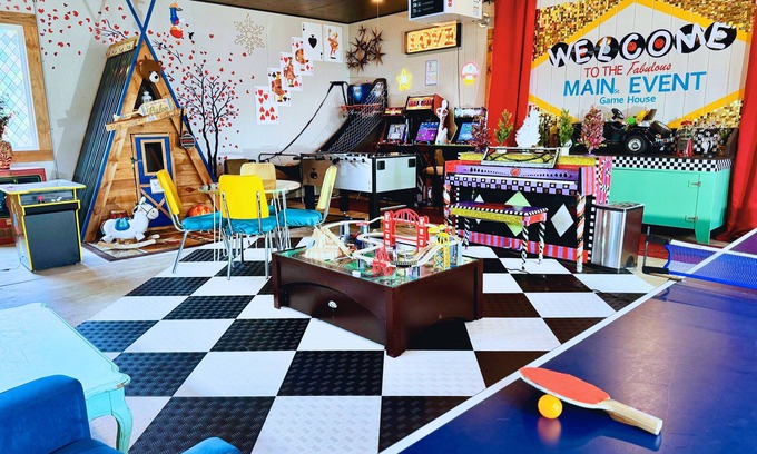 Huntley House | The Main Event Game House on the Huntley Square!