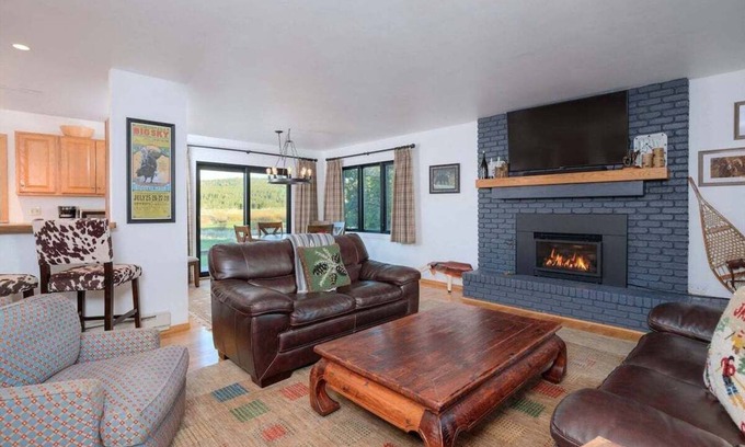Big Sky Meadow Village House | The Moose Run Retreat | Big Sky Golf Course