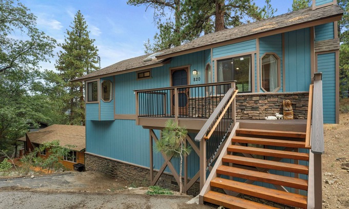 Upper Moonridge Cabin | The Mountain House - Game Room, Arcade Games, Deck, BBQ