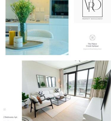 Dubai Apartment | The Palace 405 I Luxury 2BD I Dubai Creek Harbour