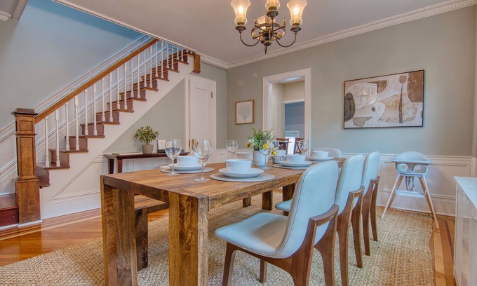 Prospect-Lefferts Gardens Historic District House | The Perfect Place To Stay: King Beds, Outdoor Space, Driveway Parking, Spacious