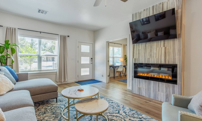 Central Oklahoma City House | ★The Plaza Retreat★ Outdoor Fire Pit, Fast Wi-Fi, Close To Everything