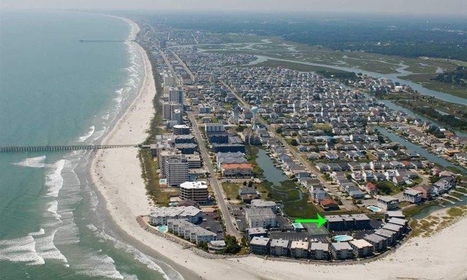 North Myrtle Beach Condo | The POINT at Cherry Grove where the INLET meets the OCEAN!
