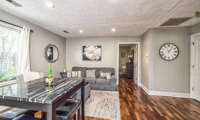 Wilmington Apartment | The Relaxing Zen Garden. You've found it.