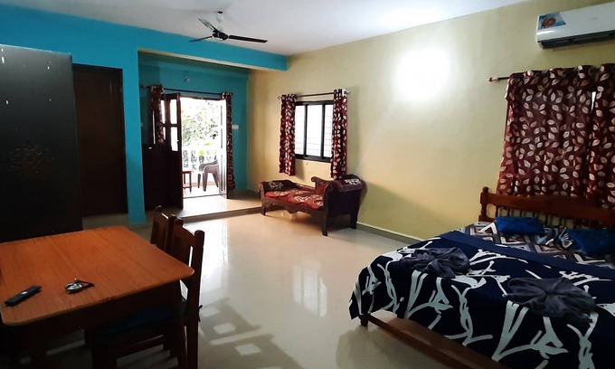 Morjim House | The Relic (Serviced Apartment with private balcony and kitchen.)