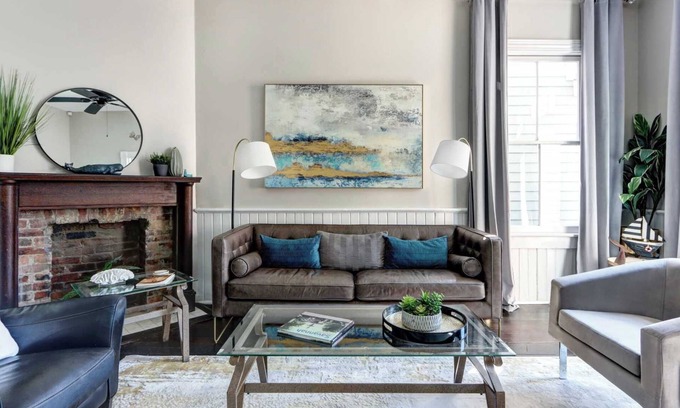 Beach Institute Apartment | The Whale Loft | Historic Charm + Balcony