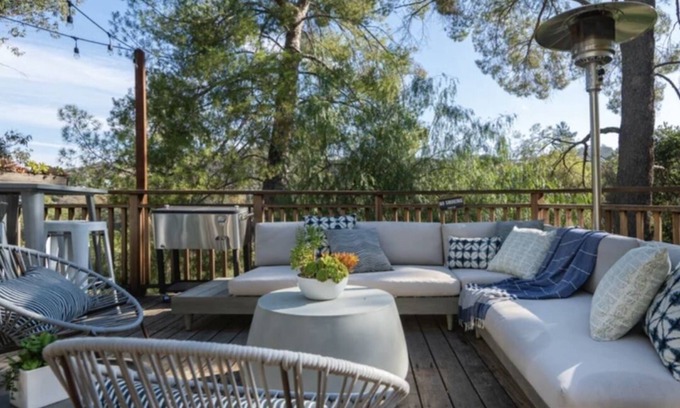 Woodland Hills Cottage | THE Zen Treehouse Retreat- Great Views and Peaceful Decks!n