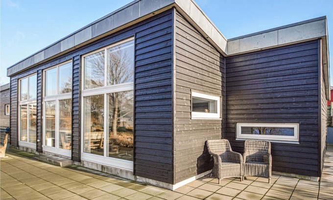 Hjarbæk House | This beautiful cottage offers excellent views as it is elevated.