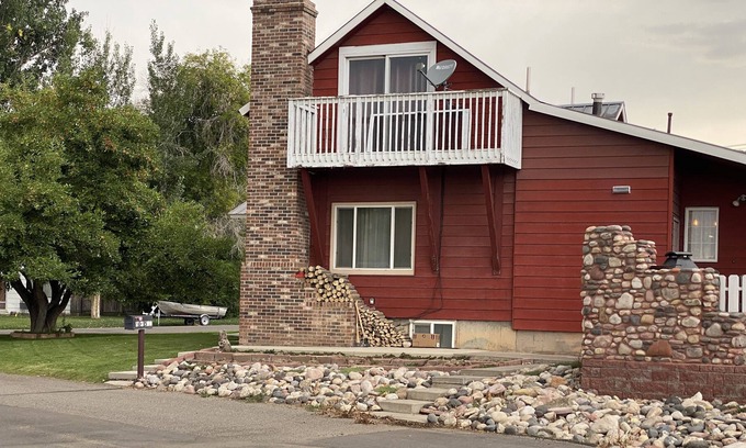 Meeker House | This privately owned home is steps away from the beautiful White River.