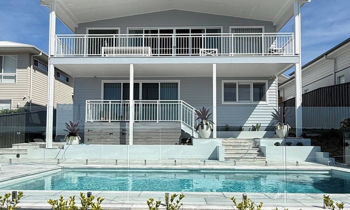 Moonee House | This stylish place to stay is perfect, elegantly finished with ample space.