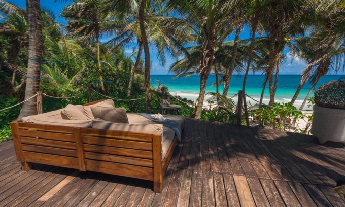 Zona Hotelera Other | Three Bedroom House ocean front