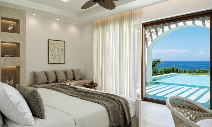 Tsilivi Villa | Three-Bedroom Sea View Villa with Private Pool | Lesante Cape Resort & Villas |.