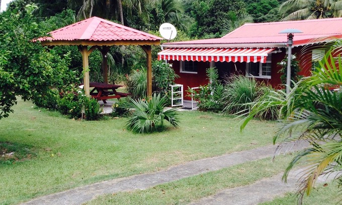 Pointe-Noire Cottage | Ti Coco - Estate 'The Valley' rental bungalows/villa
