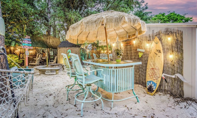 Navarre House | Tiki Bliss: Pool & Resort Vibe