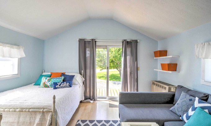 Oden Apartment | 'Tiny House Cottage 6' w/Dock on Crooked Lake