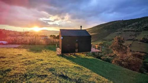 Guatavita Cabin | Tiny House de Madera con Vista Panoramica