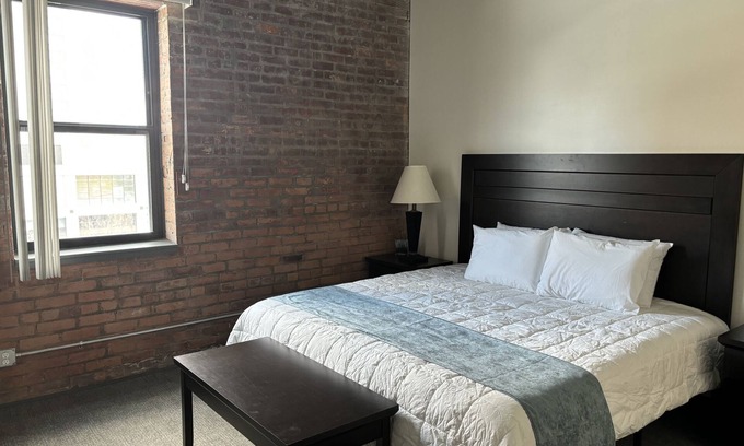 Downtown Toledo Apartment | Toledo Tranquility: Luxe 2-Bed Retreat - Your Perfect Stay Awaits! ADA compliant