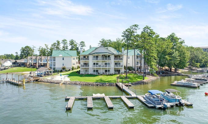 Dadeville Condo | Top Floor at Sunset Point on Lake Martin!