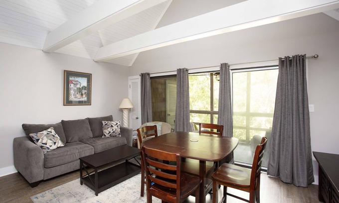 West Beach Village Villa | Top floor Seascape Villa, Steps to Beach, Small Dog Welcome