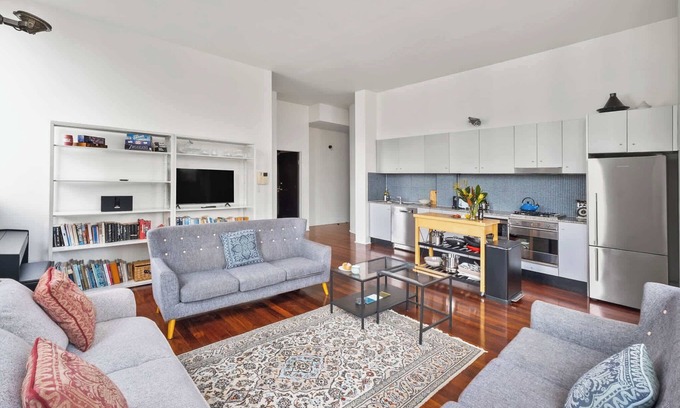 Surry Hills Apartment | Top Floor Warehouse Haven in Surry Hills Sydney