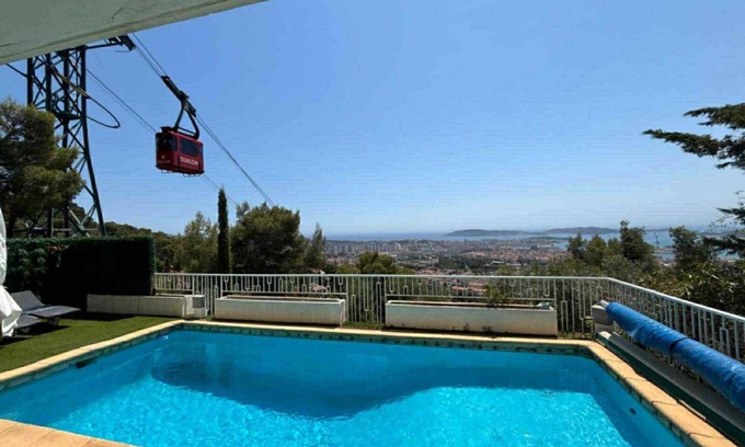 Toulon Villa | Toulon from the sky