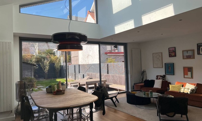 Le Touquet-Paris-Plage House | Touquettoise hyper center, beach, west garden.