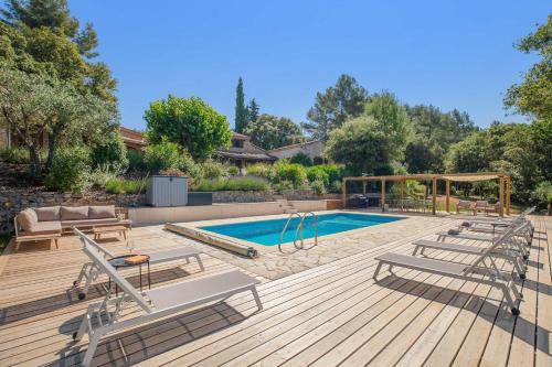 Callas Villa | Tranquil 5-Bedroom Stone Villa with Private Pool
