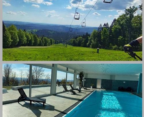 Geyersberg Apartment | Traumblick Bayerischer Wald, Pool & Sauna, Getränke, Klimaanlage