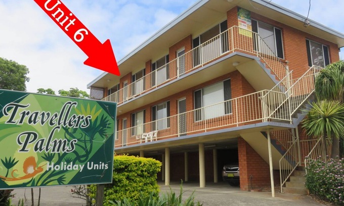 South West Rocks Apartment | TRAVELLERS PALMS UNIT 6 - TOP FLOOR FANTASTIC LOCATION