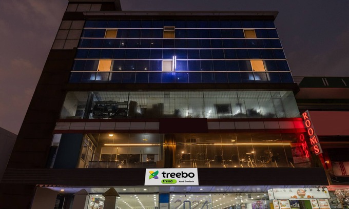 Bengaluru Hotel | Treebo Nandi Comforts, Peenya