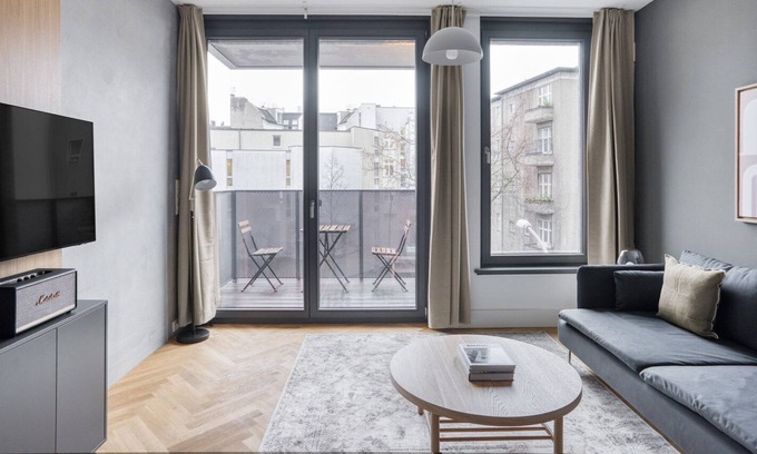 West Berlin Centre Apartment | Trendy Charlottenburg Studio w/ Gym, near Kurfürstendamm, by Blueground