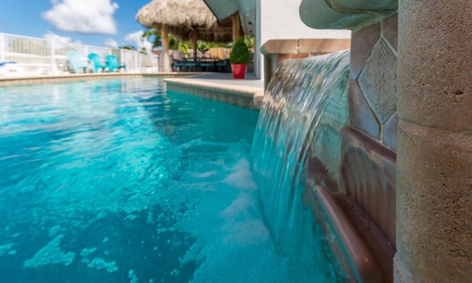 Pompano Isles House | Tropic Tiki Villa. Private Pool & Waterfront! Great location!