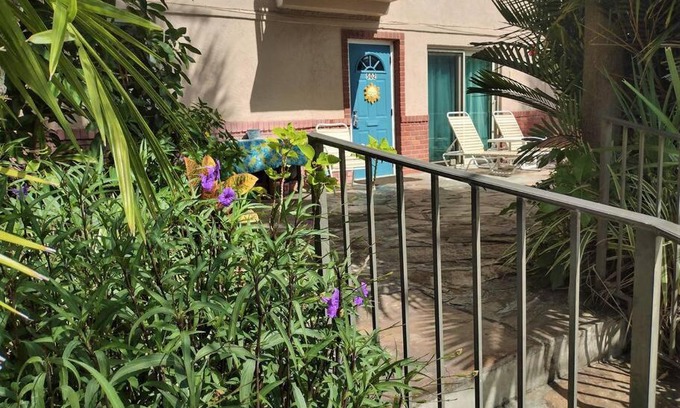 St. Pete Beach Apartment | Tropical Courtyard Paradise on St Pete Beach Friendly Native #502
