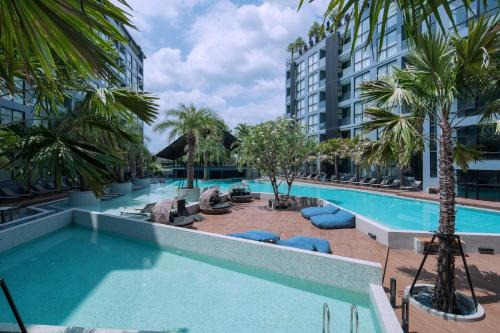 Kamala Apartment | Tropical Kamala Hill View 1 BR CTG P407