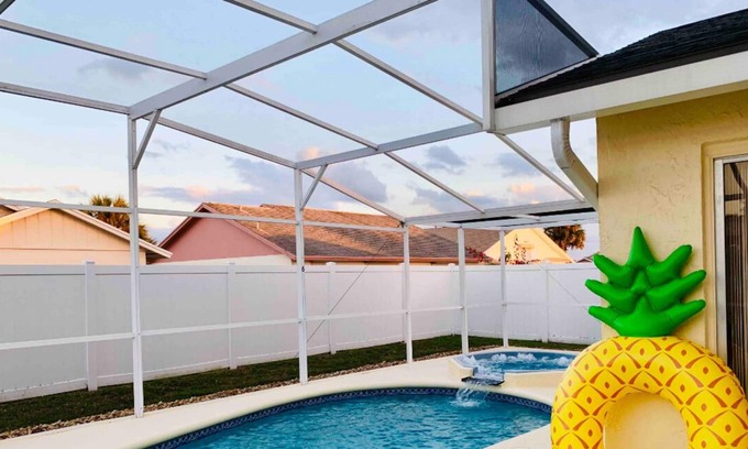 Indian Wells House | #Tropical Orlando#3BR Private Pool/Spa Near Disney