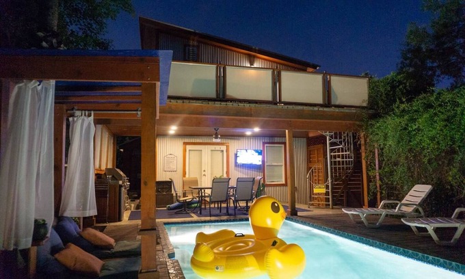 Alta Vista House | Tropical Resort in the City! Fun, Costa Rican Inspired house near it all! POOL!