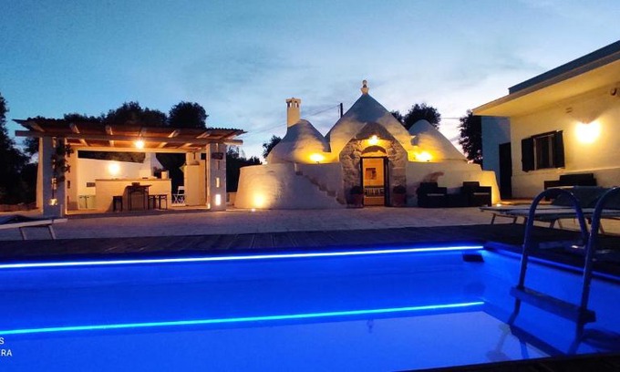 San Vito dei Normanni Villa | Trullo Il Noce..Holiday home