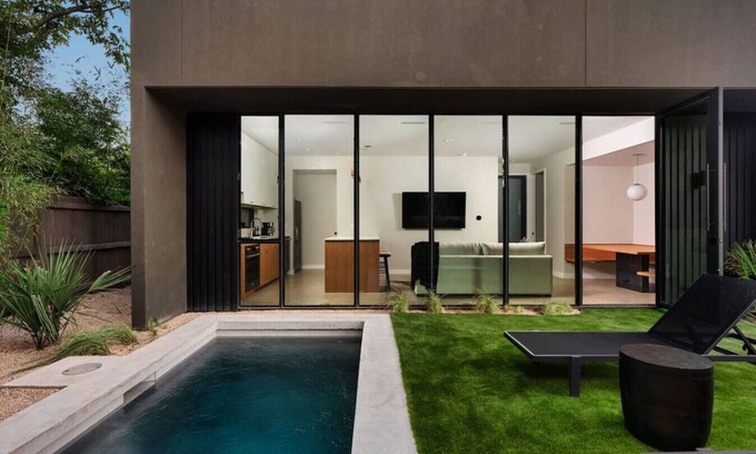 North Loop House | Tulum Inspired Villa | Pool | Putt Putt Green