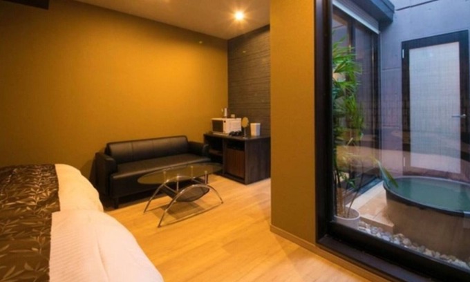 Oita Hotel | Twin room Onsen openair bath/Oita Ōita