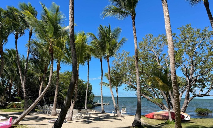 Monroe County House | Two Authentic Conch Houses with Private Beach on FL BAY