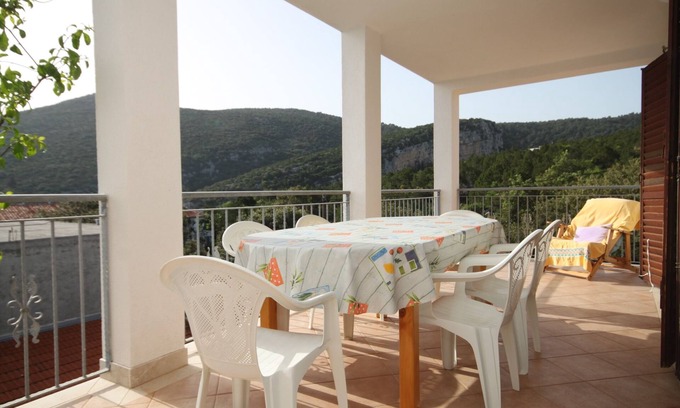 Pokrivenik Apartment | Two bedroom apartment near beach Cove Pokrivenik, Hvar (A-8673-a)
