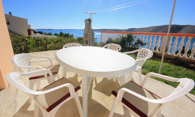 Vlasici Apartment | Two bedroom apartment with terrace and sea view Vlašići, Pag (A-9324-b)