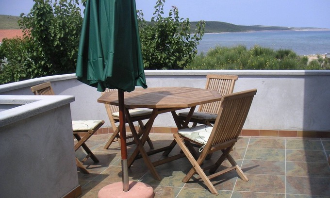 Ljubac Apartment | Two bedroom apartment with terrace and sea view Ljubač, Zadar (A-14593-c)